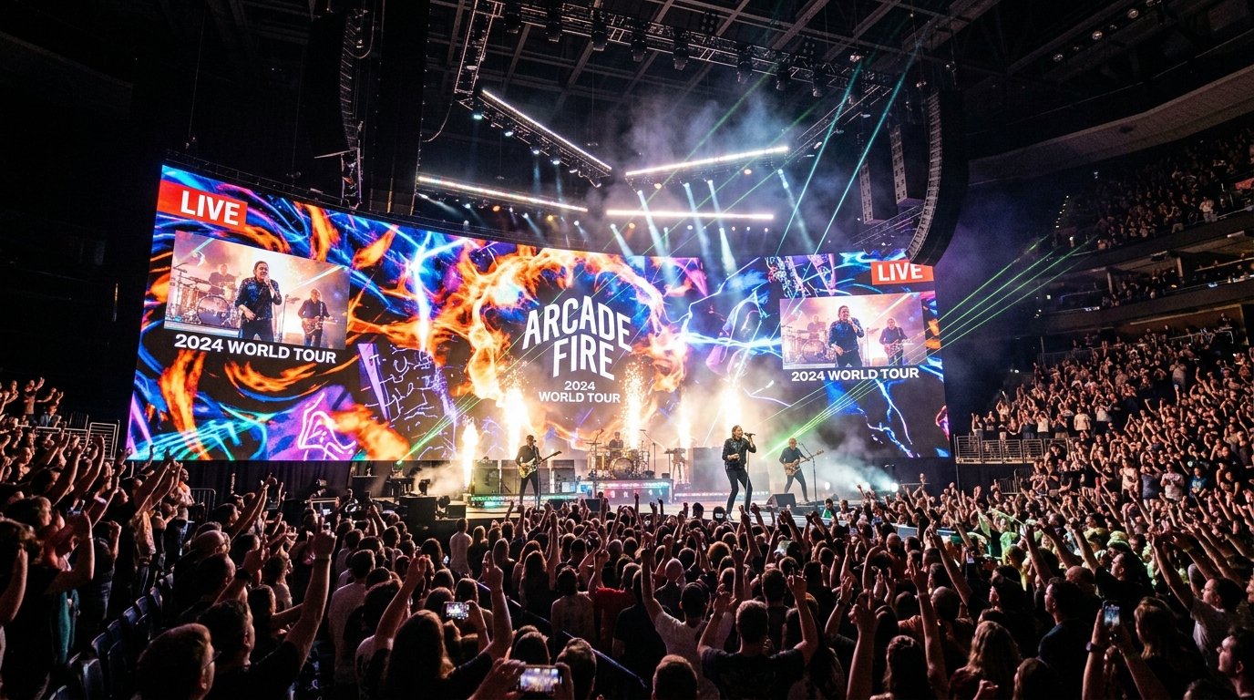 Events and entertainment LED video wall